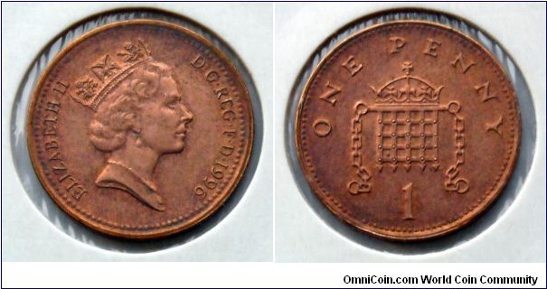 1 penny. 1996 (II)