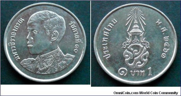 Thailand 1 baht.
2018 (II)