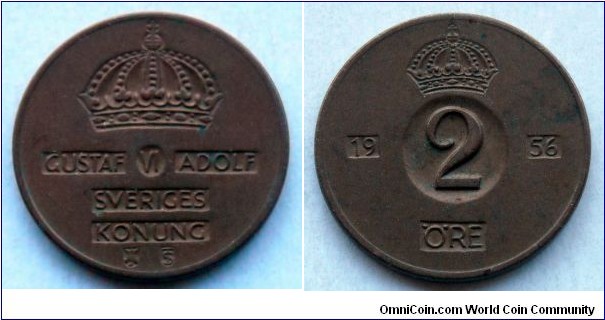 Sweden 2 ore.
1956