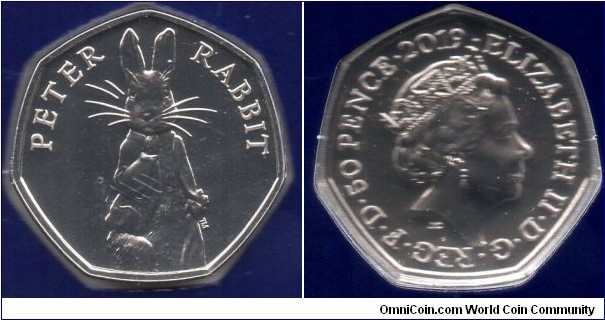 50p Beatrix Potter's Peter Rabbit