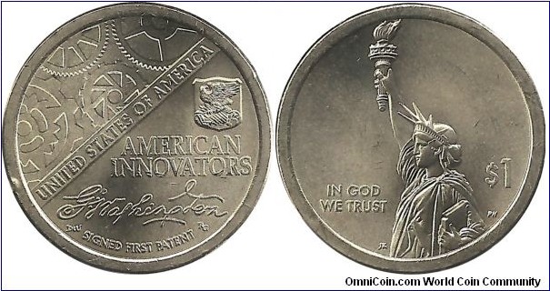 USA 1 Dollar 2018P - American Innovators