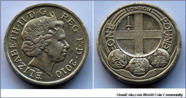 1 pound. 2010, London