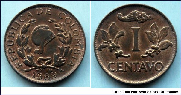 Colombia 1 centavo.
1969