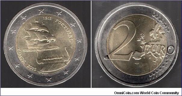 2 Euro 500th Anniversary of the Discovery of Timor
