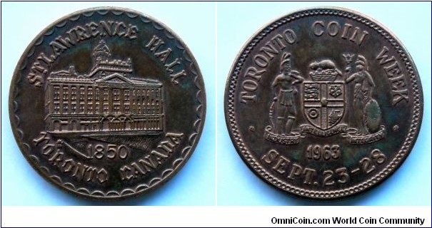 Toronto Coin Week 1963