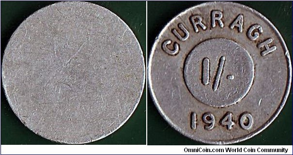 Curragh Internment Camp 1940 1 Shilling.