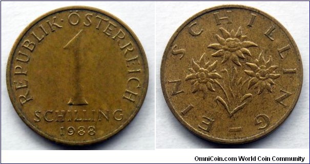 Austria 1 schilling.
1988