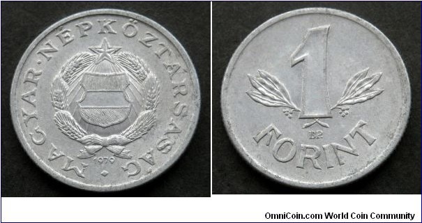 Hungary 1 forint.
1979