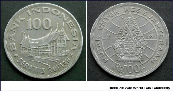 Indonesia 100 rupiah.
1978 (II)