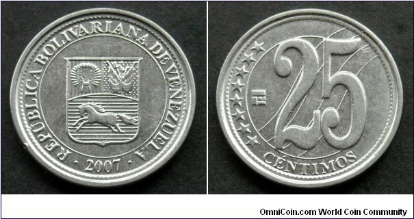 Venezuela 25 centimos.
2007 (II)
