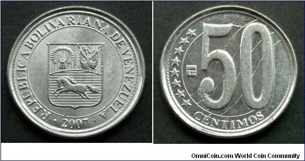 Venezuela 50 centimos.
2007 (III)