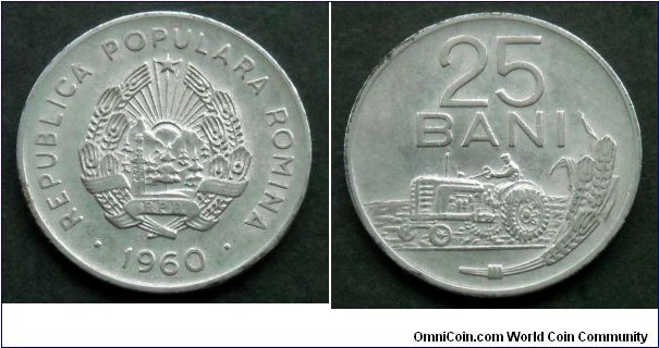 Romania 25 bani.
1960 (II)