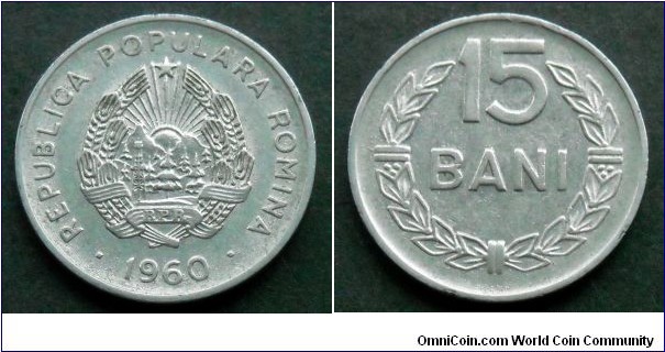 Romania 15 bani.
1960 (III)