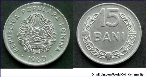 Romania 15 bani.
1960 (V)