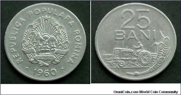 Romania 25 bani.
1960 (IV)
