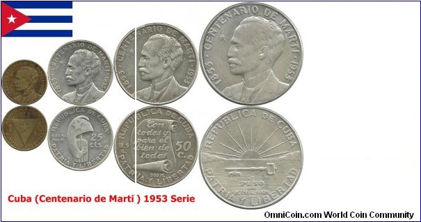 Cuba (Centenario de Marti) 1953