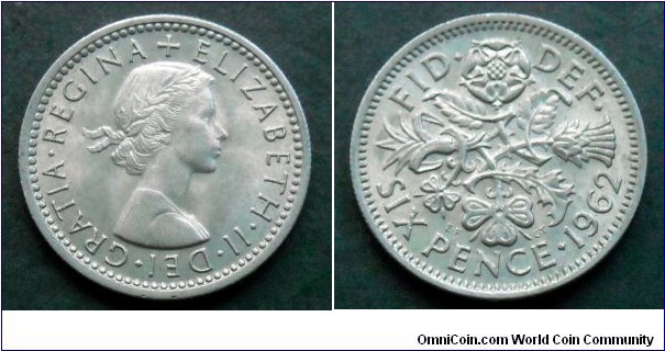 6 pence 1962 (II)