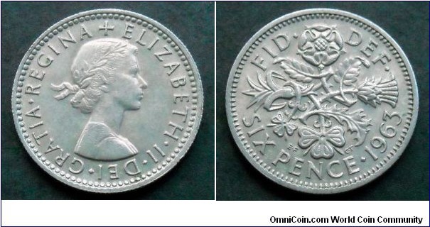 6 pence 1963 (II)