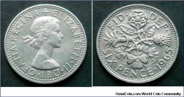 6 pence 1965 (II)