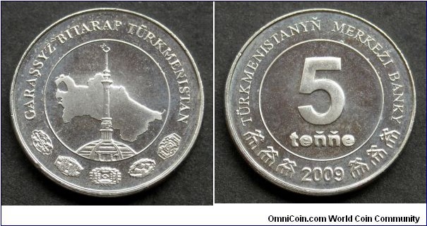 Tukmenistan 5 tenne.
2009 (II)