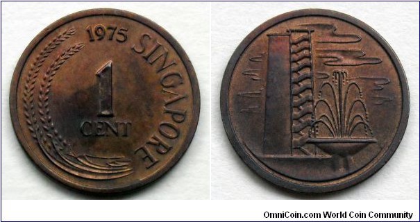 Singapore 1 cent.
1975 (II)