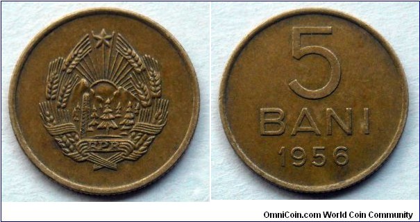 Romania 5 bani.
1956 (II)