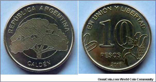 Argentina 10 pesos.
2018