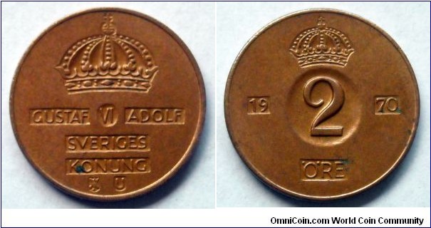 Sweden 2 ore.
1970