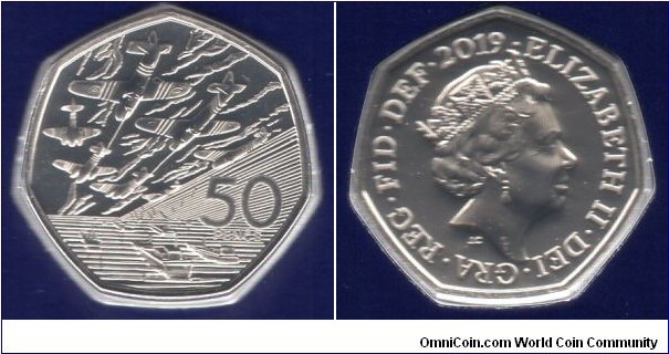 50p 50th Anniversary of the 50p coin 1994 50th Anniversary of D Day 