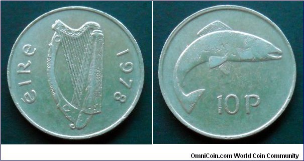 Ireland 10 pence.
1978