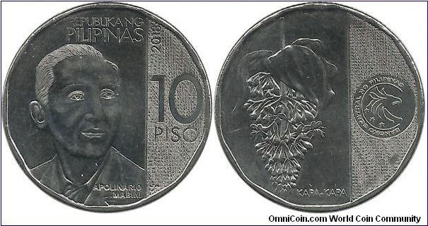 Philippines 10 Piso 2018-Kapa Kapa