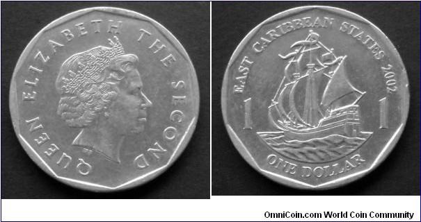 East Caribbean States 
1 dollar. 2002 