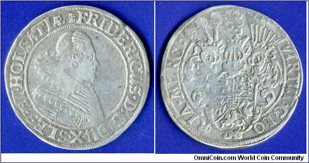 Thaler.
Schleswig-Holstein.
Friedrich III (1616-1659).


Ag.
