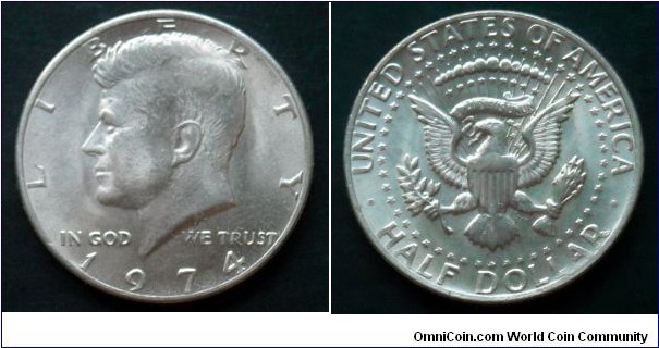 1974 Kennedy Half Dollar