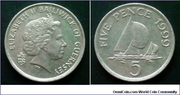 Guernsey 5 pence.
1999 (III)