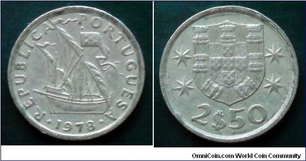 Portugal 2,50 escudos.
1978 (II)