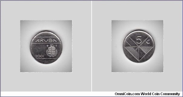 5 Cents - Beatrix / Willem-Alexander magnetic