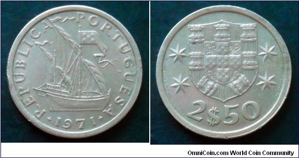Portugal 2,50 escudos.
1971 (II)