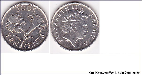10 Cents - Elizabeth II 4th portrait