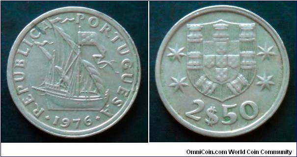 Portugal 2,50 escudos.
1976 (II)