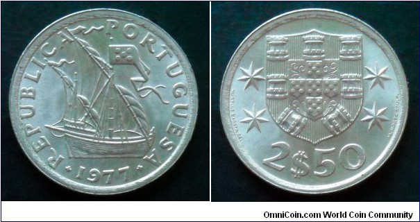 Portugal 2,50 escudos.
1977 (III)
