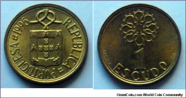 Portugal 1 escudo.
1995