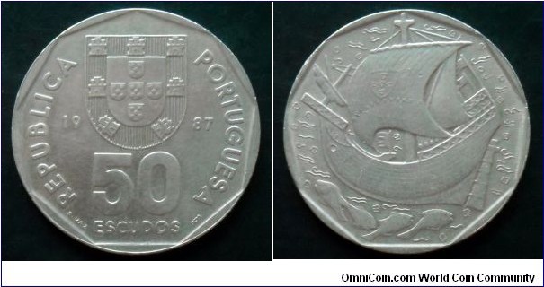 Portugal 50 escudos.
1987 (II)