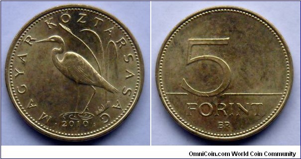 Hungary 5 forint.
2010