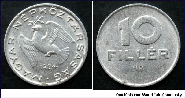 Hungary 10 filler.
1984 (II)