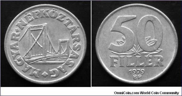 Hungary 50 filler.
1979