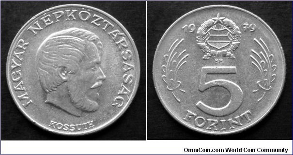 Hungary 5 forint.
1979 (II)