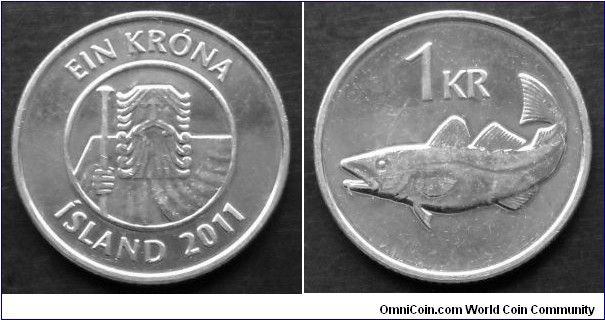 Iceland 1 króna.
2011 (VI)