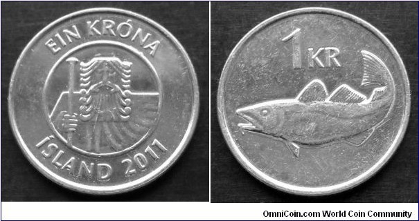 Iceland 1 króna.
2011 (IX)