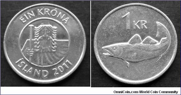Iceland 1 króna.
2011 (IX)